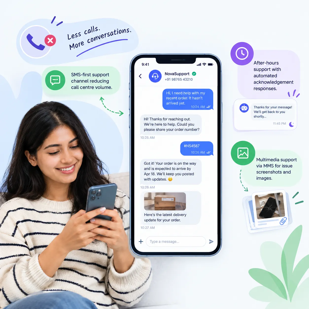 Enable Customers to Reach You Without Calling