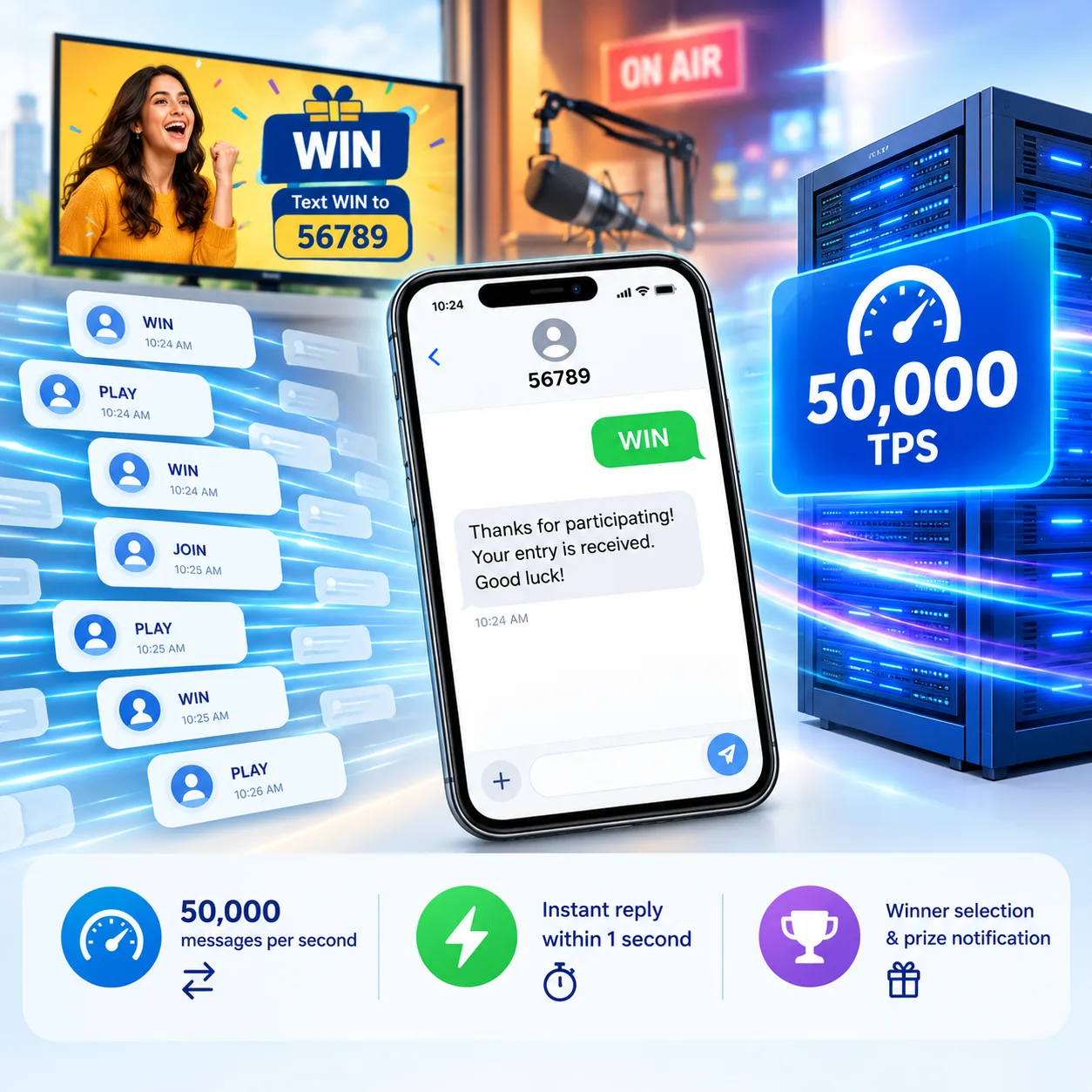 Handle Millions of Inbound Responses Instantly